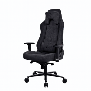 Arozzi Vernazza Soft Fabric Gaming Chair Soft Fabric/Metal/Aluminium Pure Black