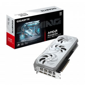 Gigabyte Radeon RX 9070 XT GAMING OC ICE 16G AMD 16 GB Radeon RX 9070 XT GDDR6 HDMI ports quantity 2 PCI-E 5.0