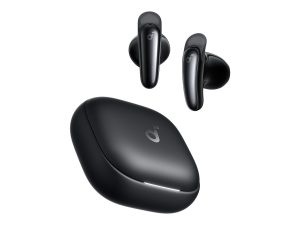 Anker Soundcore True Wireless Earphones Liberty Buds Bluetooth Semi-in-ear Microphone Black Noise canceling Noise reduction