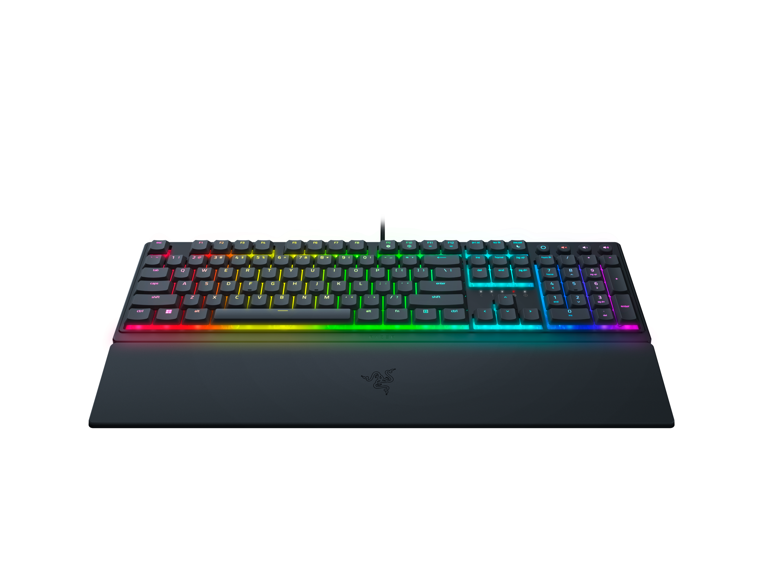 Razer Ornata V3 Gaming Keyboard Wired RGB LED light Cyrillic Razer Mecha-Membrane Black — изображение 4