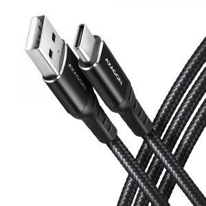 CABLE USB-C TO USB2.0 1M/BLACK BUCM-AM10AB AXAGON