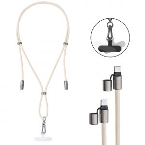 CABLE USB-C TO USB-C 1.65M/LANYARD BEIGE 7991001 INTENSO