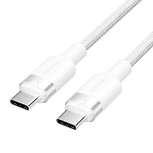 CABLE USB-C TO USB-C/2M WHITE TRDWH VENTION