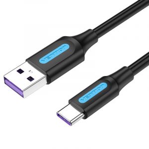 CABLE USB-C TO USB2.0/2M BLACK CORBH VENTION