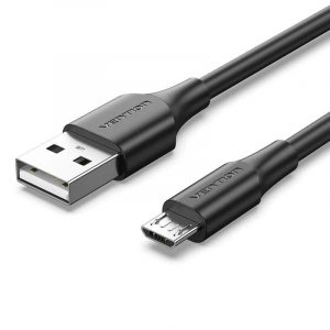 CABLE USB2.0 TO MICRO-B/2M BLACK CTIBH VENTION