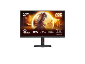 AOC 27G4ZR 27 " Fast IPS FHD 16:9 240 Hz 1 ms 1920 x 1080 pixels 350 cd/m² HDMI ports quantity 2 Black